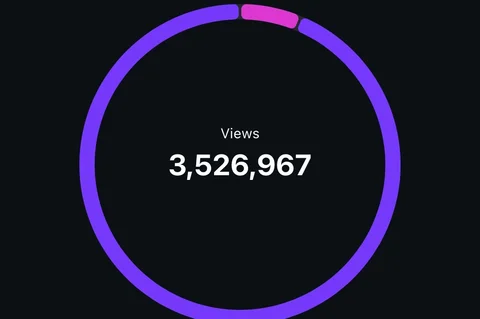 Capture vues Instagram